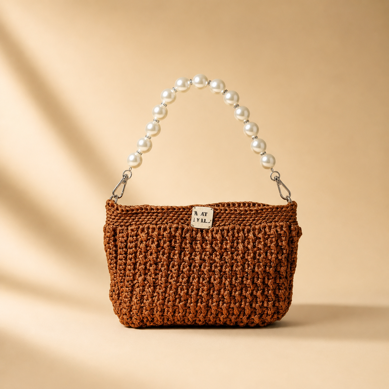 Bronze Glaze Crochet Bag
