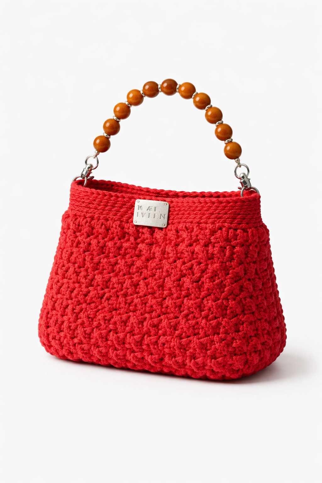 Scarlet Amber Crochet Bag
